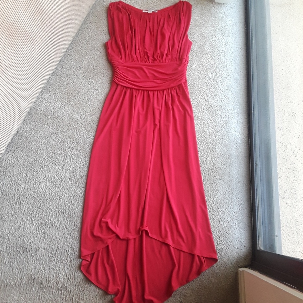 Red dress